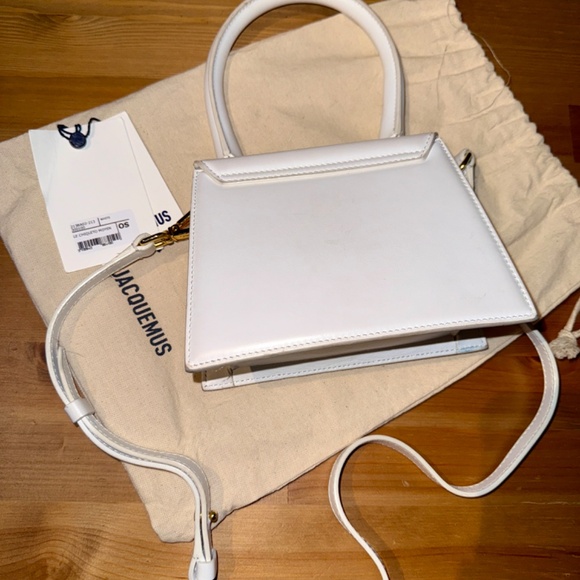 Jacquemus Le Chiquito Moyen Medium Bag – White, Authentic, Excellent Condition - Picture 3 of 6